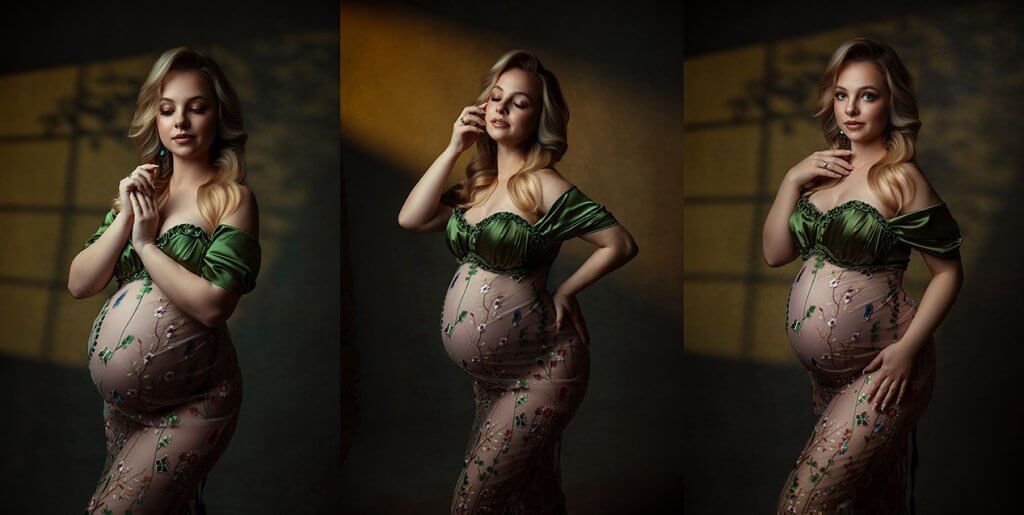 SESJA CIĄŻOWA W SUKIENCE